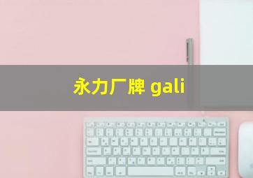 永力厂牌 gali